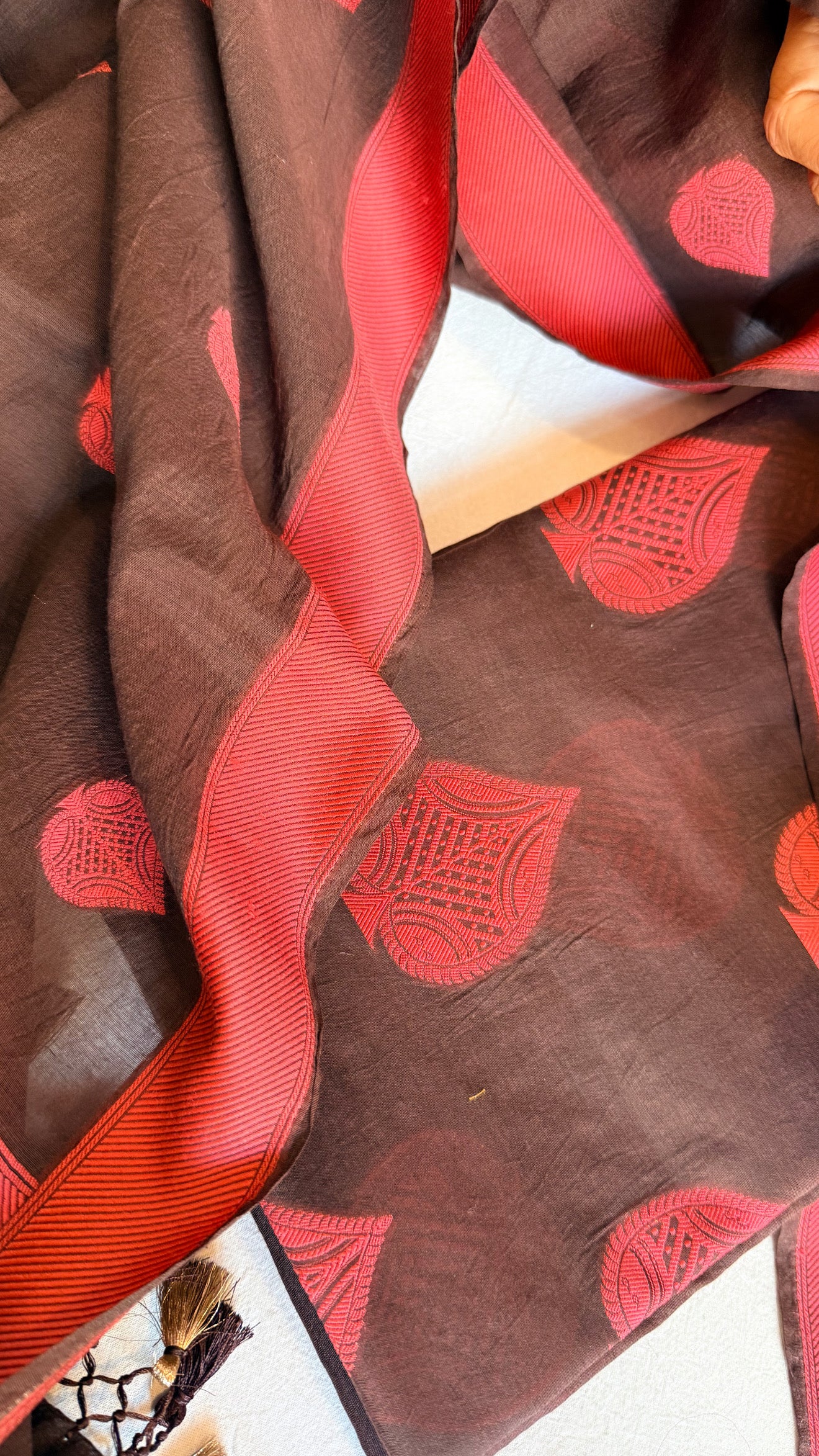 Mother’s Day offer - Handloom cotton paan buti meenakari kadhwa buti suit sets