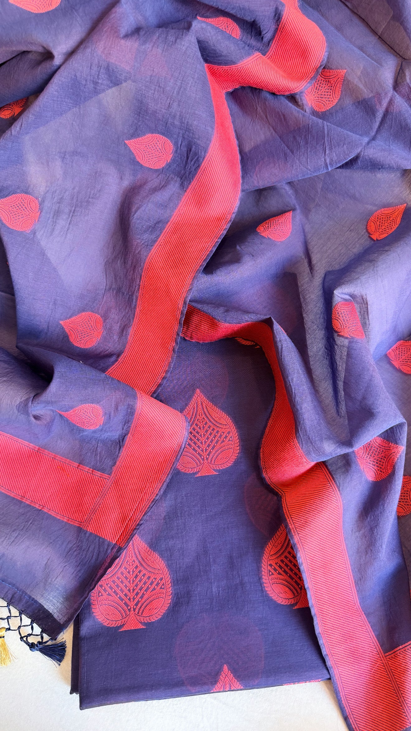 Mother’s Day offer - Handloom cotton paan buti meenakari kadhwa buti suit sets