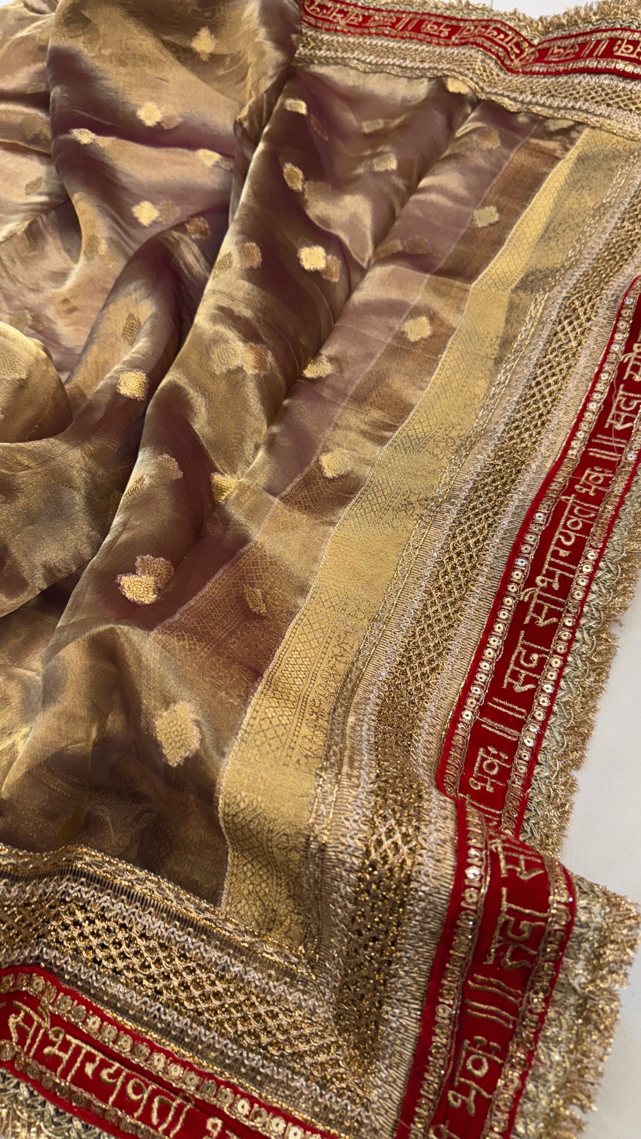 Maharani tissue silk gotapatti duppata