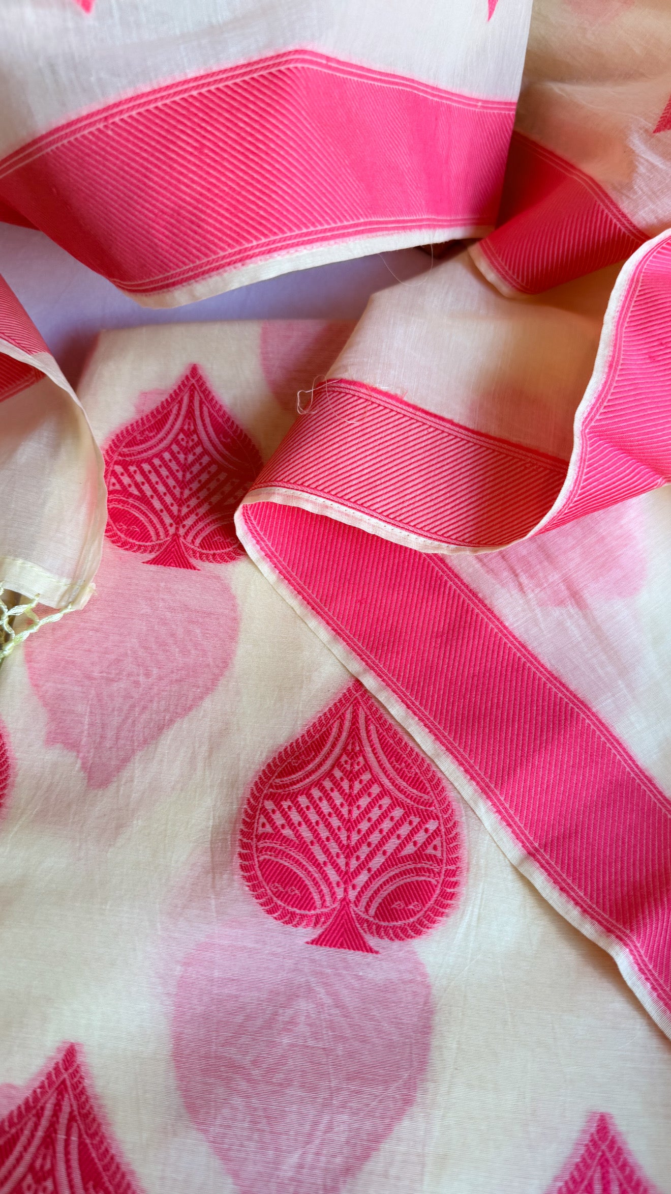 Mother’s Day offer - Handloom cotton paan buti meenakari kadhwa buti suit sets