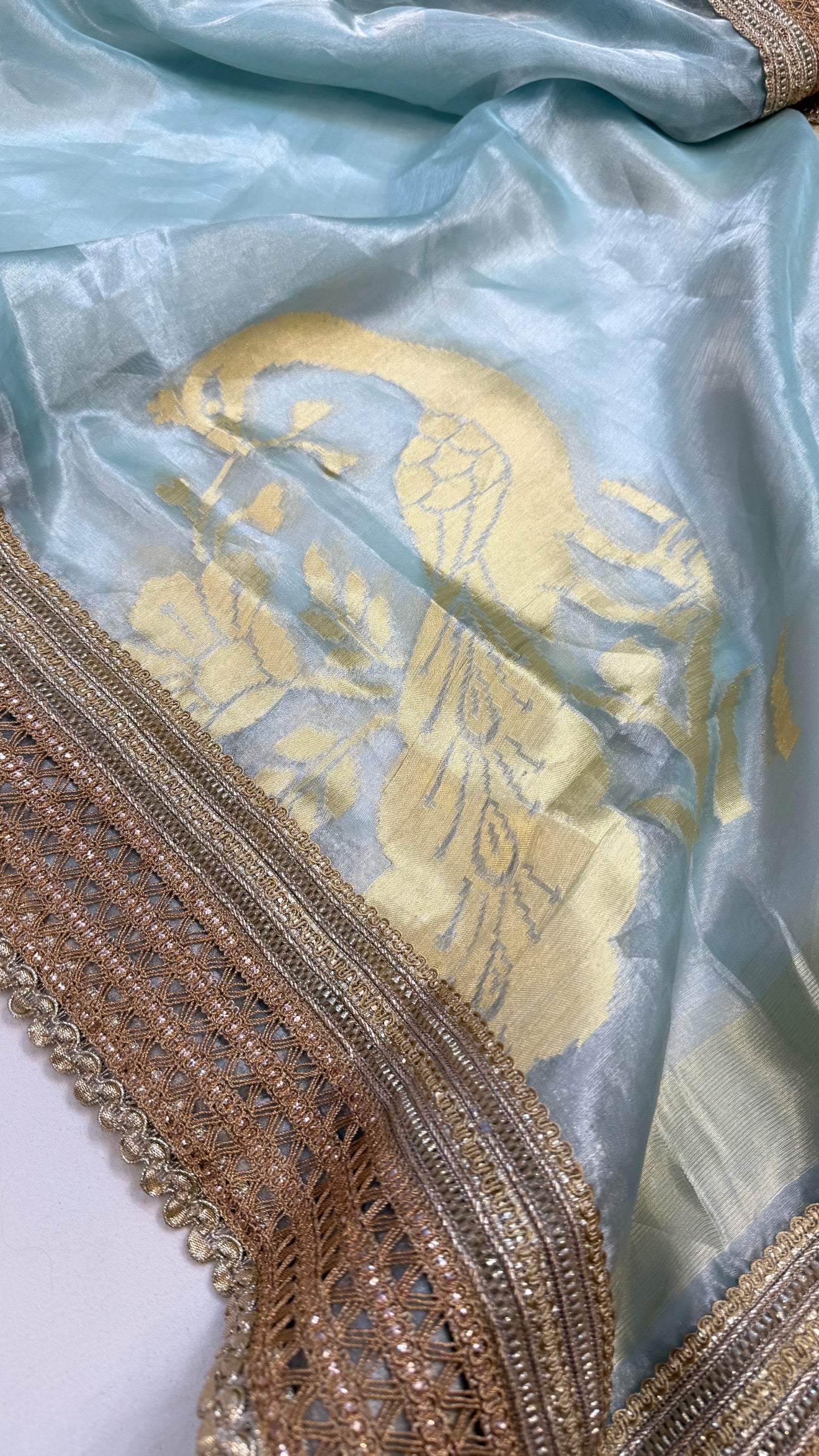 Maharani tissue silk gotapatti duppata