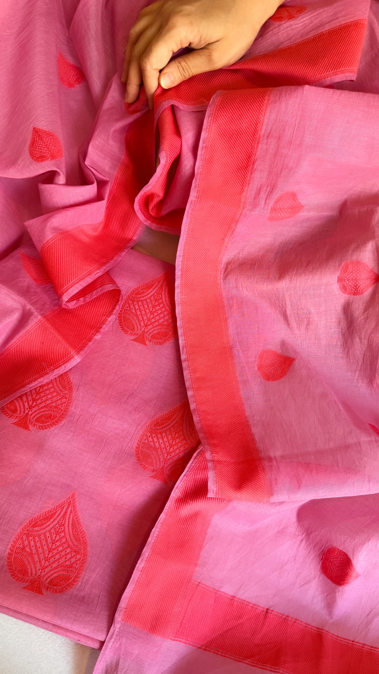 Mother’s Day offer - Handloom cotton paan buti meenakari kadhwa buti suit sets